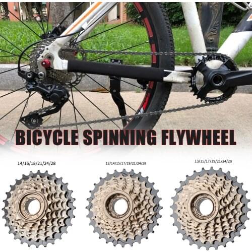 6 7 8 Speed MTB Cassette 13-14-15-17-19-21-24-28T Bicycle Cassette Freewheel Bicycle Sprocket Bicycle Parts For Shimano/SRAM