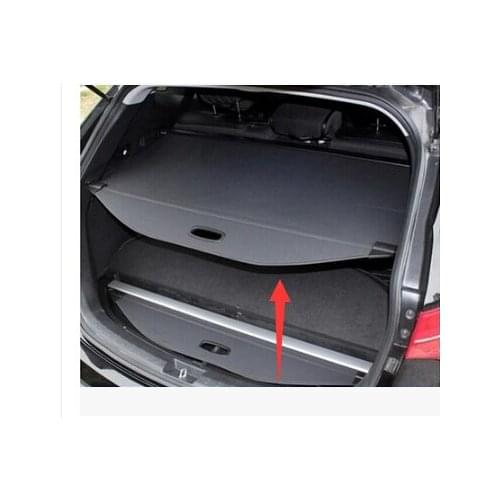 Black Rear Trunk Security Shield shade Cargo cover for Nissan Qashqai 2015 2016 2017 2018 2019