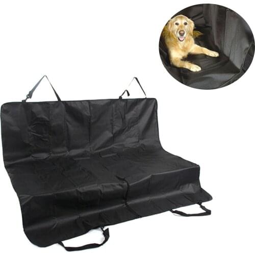 1PCS Dog Car Seat Cover 142X121CM Waterproof Pet Dog Travel Mat Hammock Rear Back Seat Safety Pad