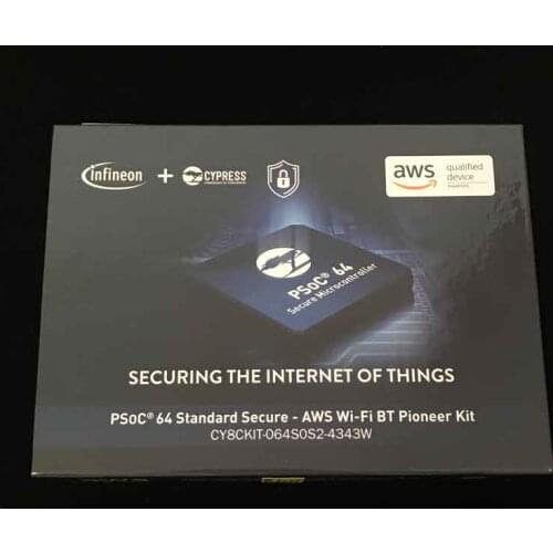 1 pcs x CY8CKIT-064S0S2-4343W PSoC 64 Standard Secure AWS Wi-Fi BT Pioneer Kit CY8CKIT 064S0S2 4343W