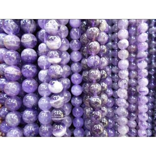 4/6/8/10/12MM NATURAL ROUND SHAPE DREAM T SPACER BEADS STONES
