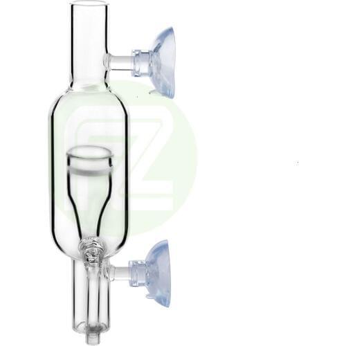 Aquarium Glass Inline External Glass CO2 Diffuser for 13/17mm Filter Pipe