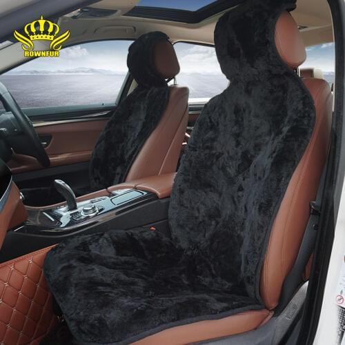 UNIVERSAL HOT SALE STYLING NATURAL SHEEPSKIN CAR SEAT COVER AUTO INTERIOR ACCESSORIES FREE SHIPPING AUTOMOTIVE CAR SEAT COVERS