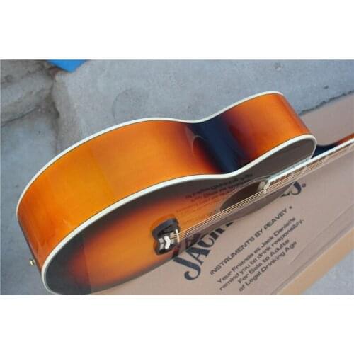 Free shipping custom 200 6 string 43 inch guitar,acoustic guitar, folk guitar,Spruce plywood,sunburst guitar,mahogany neck