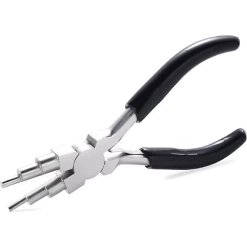 Black Diy Tools Round Mouth Jewelry Pliers For Handcraft Jewelry Making Tools Pliers For Opener Ring Cross Needle Wire Cutting