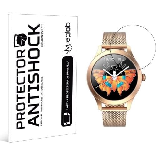 Screen Anti-shock protector Anti-scratch Anti-Shatter compatible with Kingwear KW10 Pro