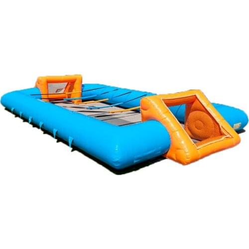 Hot sale inflatable football pitch/inflatable soccer field/inflatable soccer court with blower