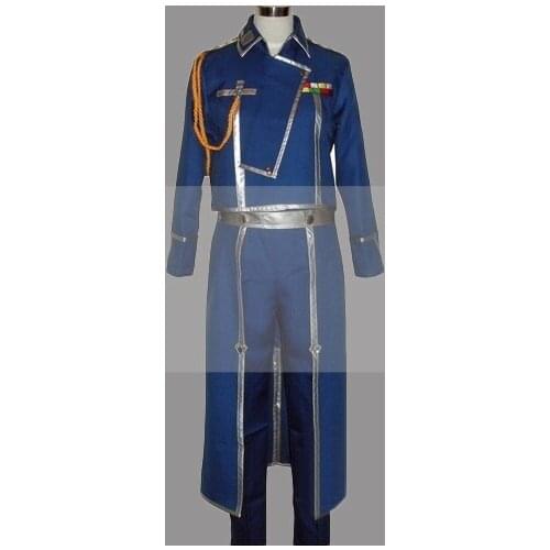 Customize Fullmetal Alchemist Maes Hughes Cosplay Costume Outfit
