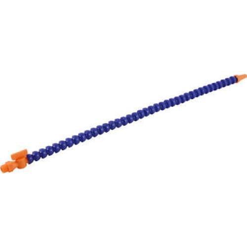 Round Nozzle 1/4BSP Thread Flexible Water Oil Coolant Pipe Hose Tube 50cm