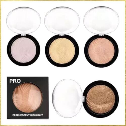 Makeup Pigment Shimmer Highlighter Powder Brighten Contour Glow Shadow sculpting Repair Face 3D Highlight Palette Custom Label