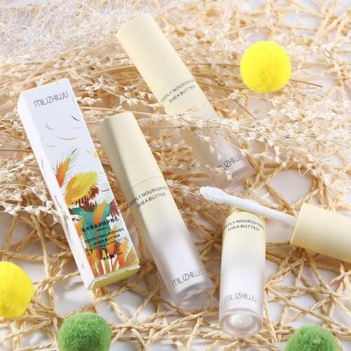 Shea Butter Lip Cream Moisturizing Repairing Reduce Lip Line Lip Balm Anti-wrinkle Smooth Lip Skin Lip Mask TSLM2