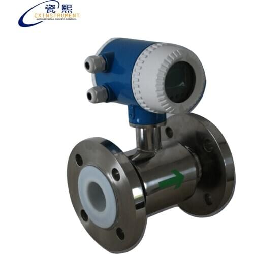 DN125 pipe size Stainless steel material and 0.5% high accuracy magnetic flow meter