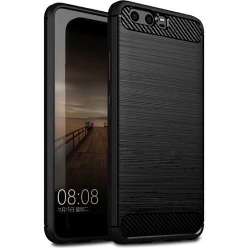 Soft protective case for huawei p10 thin silicone anti-knock back cover for huawei p10 plus matte tpu case for huawei p10 lite