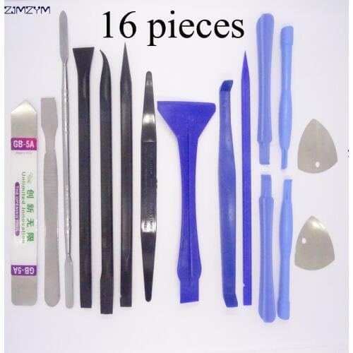 Wholesale 16 in 1 Mobile Phone Repair Tools Kit Spudger Pry Opening Tool LCD Repair Tools for repairing phone