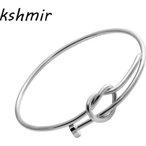 The original design is very simple high-end copper material is pure manual weaving knot bracelet EE 01