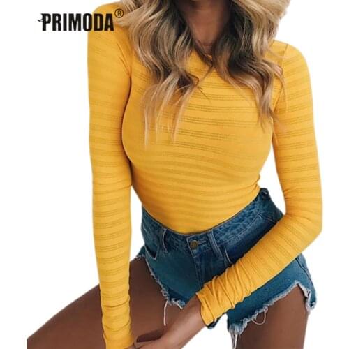 Autumn Bodycon Bodysuits Long Sleeve O Neck Feminino Mujer Sexy Stretchy Rompers White Women Body Winter Jumpsuit Top One Piece