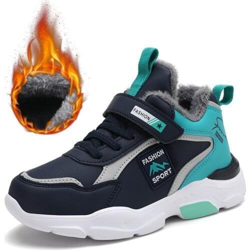 SHAONVTEQU Children's Leather Shoes