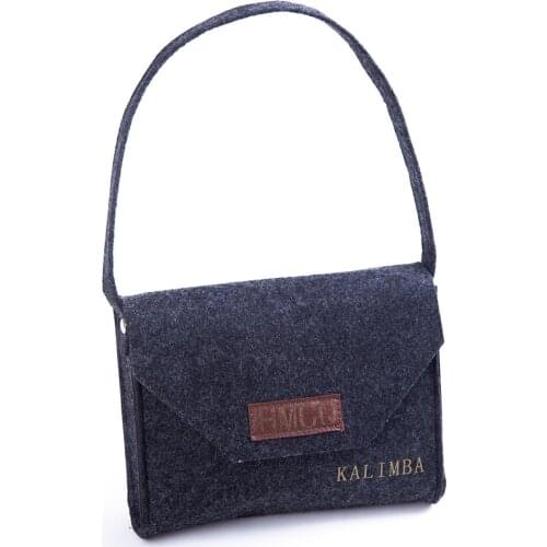 Musical Instrument 17 Keys/21 Keys Kalimba Bag Thumb Piano Mbira Soft Protective Case Shoulder Portable Bag Kalimba Accessories