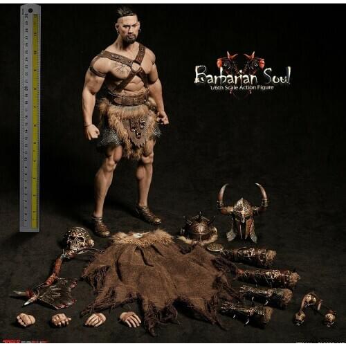 TBLeague 1/6 PL2020-167 Barbarian Soul 12" Male Action Figure Collection in stock