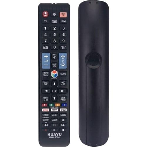 Television and Satellite Receiver Control Samsung Netflix Amazon LCD LED TV Remote Contol AT-KK8001-749