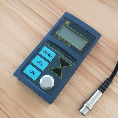 TIME2100 Ultrasound Thickness Measuring Instrument, Glass Plastic Thickness Measuring of Steel Plate, Steel Tube and Steel Tube