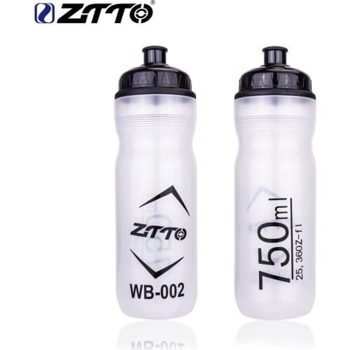 ZTTO 750ML Bicycle Water Bottle Large Capacity Plastic Mountain Road Bike Water Bottle Outdoor Cycling Kettle Portable Bike Gour