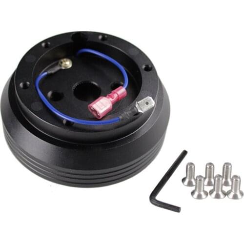 High Quality Suitable For Car Modification Of Civic Nissan Toyota Mazda Mitsubishi 6-hole Steering Wheel Base Connection Adapter