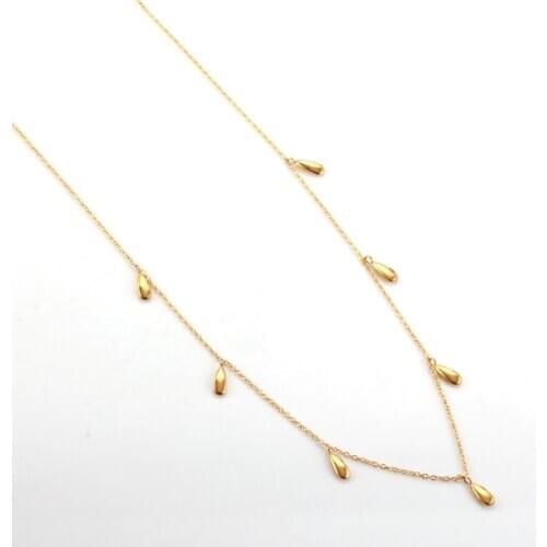 Stainless Steel Jewelry Woman Accessories Charm Necklaces & Pendants Fashion Jewelry For Women Choker Chain Necklace 2020