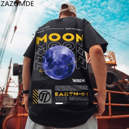 ZAZOMDE Travis Scott Short Sleeve Summer Couple Tees Oversize O Neck Loose Casual Cotton T Shirt High Street Men Tshirts
