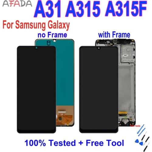 6.4'' LCD For Samsung A31 A31 A315 A315F LCD Display Touch Screen Digitizer Assembly A315 LCD Replacement