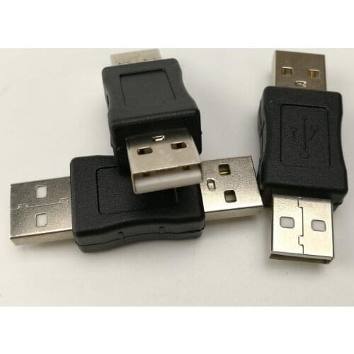 1000pcs/lot USB 3.0 2.0 Male To USB Male Cord Cable Coupler Adapter Convertor Connector Changer for Digital Camera Printer