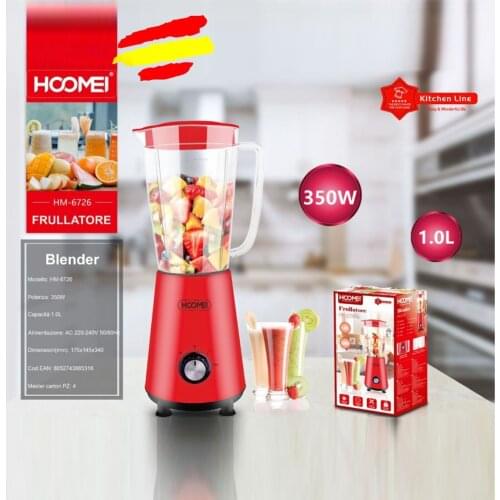Blender/blender HOOMEI 2 speed function PULSE tumbler 1 liter 350W pick or liquefy fruits, vegetables, dried fruits
