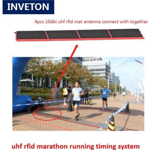 Long range 10dbi uhf rfid antenna floor carpets chip timing for races side antenna rfid race timing system uhf rfid antenna