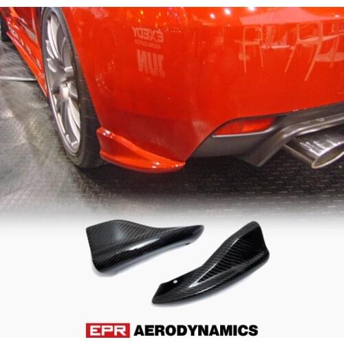 EPR Car Accessories for Subaru IMPREZA GRB Hatch CS Style Rear Apron FRP Fiber Glass Unpainted Rear Bumper Spat Exterior BodyKit
