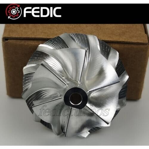 MFS billet turbo compressor wheel BV43 53039880129 for Audi A3 Seat Altea Skoda VW 2.0 TDI 125 Kw 170 HP CBBB 2006-2009