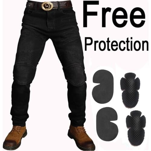 2021 New 718 Motorcycle Pants Men Motocross Pants Biker Motorcycle Jeans Protective Gear Riding Motorbike Pantalones Moto Pants
