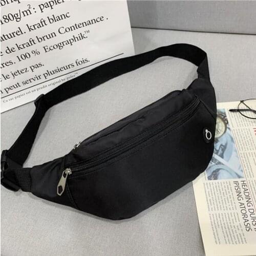 2021 New Casual Waist Bag Fashion Unisex Fanny Pack Ladies Waist Pack Bags