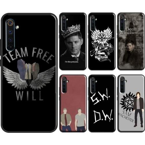 Supernatural SPN Dean And Sam For OPPO Realme 8 6 7 Pro C3 C11 C15 GT X7 X2 Pro Case For OnePlus Nord 8T 8 9 Pro Coque
