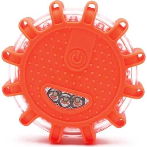 LED Emergency Magnet Flashing Warning Night Lights Safety Road For Car Truck Boat