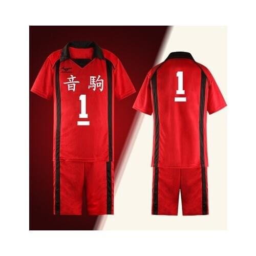 Anime Haikyuu Nekoma High School Uniform Kuroo Tetsurou/kozumekenma Jersey Cosplay Costume Sportswear Full set