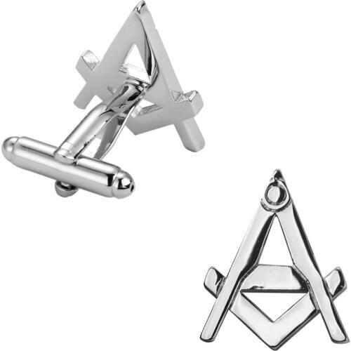 High-end mens shirt brand jewelry Cufflinks Masonic cufflinks, classic design style French shirt accessories