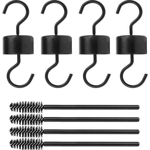 4 Set Ant Moat With Guard For Hummingbird Feeders, 4 Hooks + 4 Brushes Mply Hang The Ant Moat Pointing Upwards