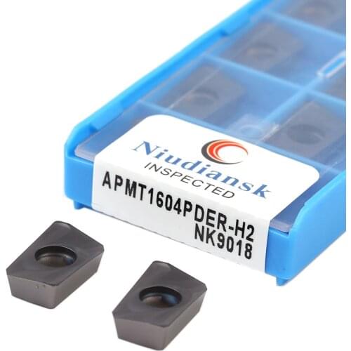 APMT1135PDER-H2 NK9018 Carbide Inserts APMT1604PDER-H2 NK9018 Milling Cutter CNC Lathe Cutting Tool Stainless Steel Turning Tool