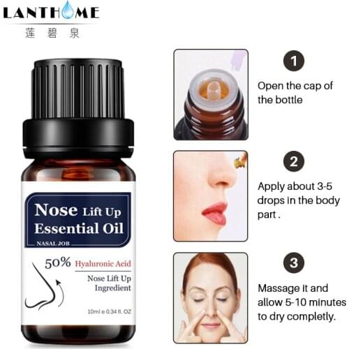 No Surgery Powerful Nosal Bone Remodeling Oil Beautiful Nose Lift Up Cream Magic Essence Cream Beauty Nose Up Shaping Product
