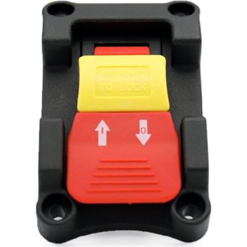 Safety Locking Switch Double Throw Function 127V 18/15A for Table Saw Machine