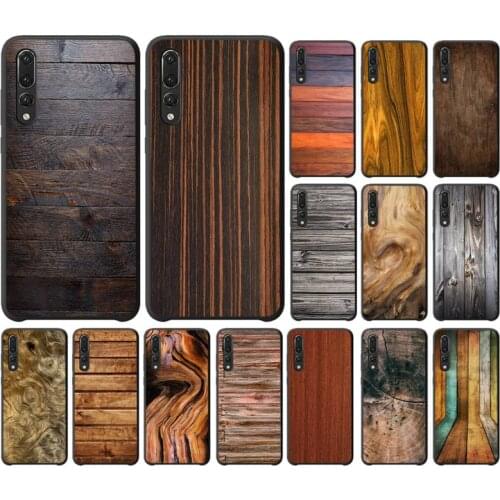 YNDFCNB Wood grain Phone Case For Huawei P9 P10 P20 P30 P40 Lite P20Pro P30Pro P40Pro Psmart