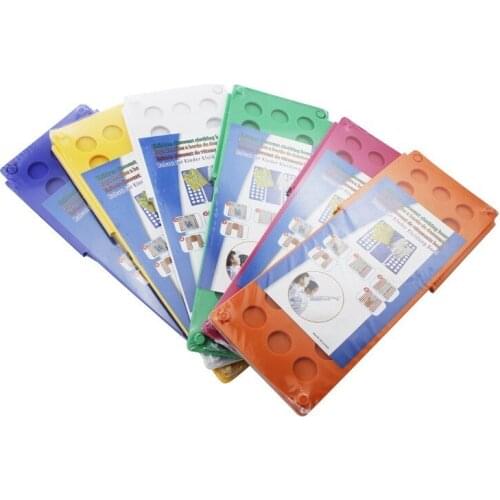 Quality Adult Kids Magic Clothes Folder T Shirts Jumpers Organizer Fold Save Time Quick Clothes Folding Board Clothes Holder