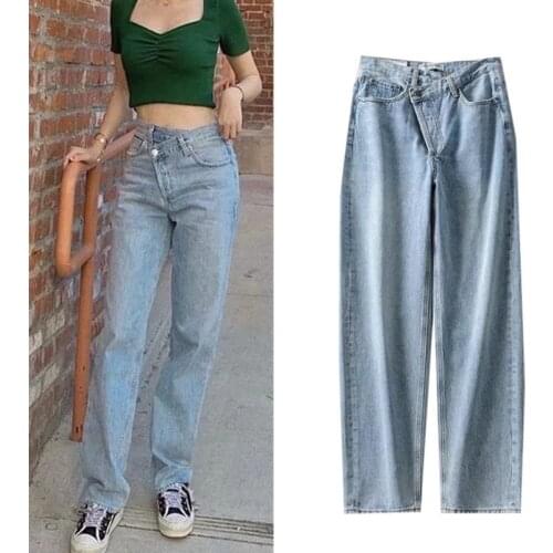 Women Jeans Pants 2021 Vintage High Waist Jeans Woman Boyfriends Womens Jeans Mom Jeans Cowboy Denim Pants Vaqueros Mujer