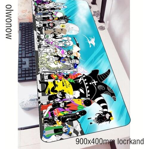 Homestuck padmouse 900x400x3mm gaming mousepad game New arrival mouse pad gamer computer locked edge mat notbook mousemat pc