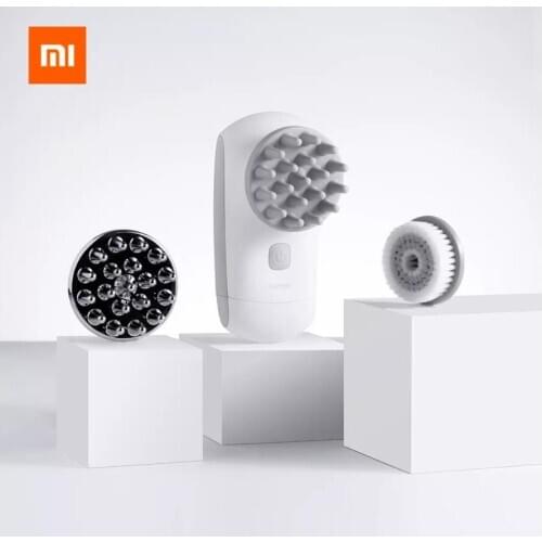 Xiaomi HiPee Multifunctional Head Massager Relax Stress Relieve Fatigue Face Cleansing Remove Blackhead Head Massager
